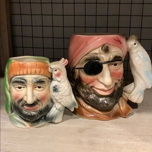 Vintage Pirate Mugs 🏴‍☠️☠️